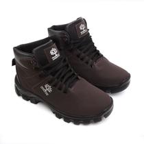 Bota Masculina Adventure Cano Médio Confortável e Resistente para Trilha e Trabalho Bota Adventure