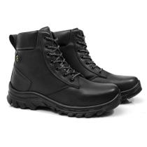 Bota Masculina Adventure Cano Médio Trilas Conforto Macia Bota Masculina Adventure Cano Médio Trilas Conforto Macia
