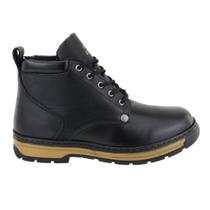 Bota Masculina Adventure Coturno 100% Couro Legitimo Blaqueada Solado antiderrapante Moderna Psylok Bota Masculina Adventure Coturno 100% Couro Legitimo Blaqueada Solado antiderrapante Moderna Psylok