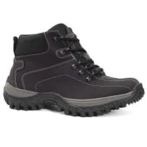 Bota Masculina Adventure Coturno Trabalho Cano Médio Resistente Solado Emborrachado