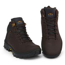 Bota Masculina Adventure Couro Bull Terrier Trilha