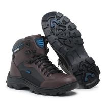 Bota Masculina Adventure Schiareli 2190 Botina Cano Curto Tratorada