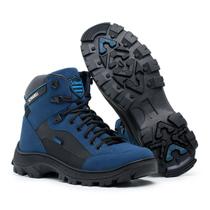 Bota Masculina Adventure Schiareli 2190 Botina Cano Curto Tratorada