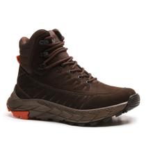 Bota Masculina Adventure VNT Couro Legítimo Solado Costurado Tamanho:37Cor:Café