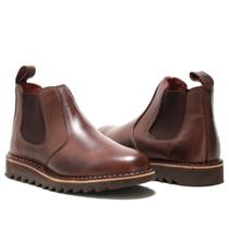 Bota Masculina Austin em COURO Legitimo - Conforto e Leveza