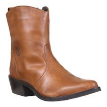 Bota Masculina Bico Fino Caramelo Cow Way 39169