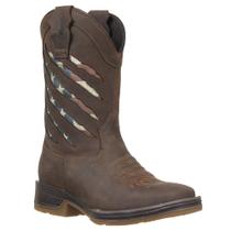 Bota Masculina Bico Quadrado Café Cow Way 36865