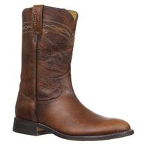 Bota Masculina Bico Redondo Marrom Jácomo 32638 Bota Masculina Bico Redondo Marrom Jácomo 32638