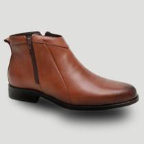 Bota Masculina Botina Chelsea Em Couro Montaria Vaquejada Country Bota Masculina Botina Chelsea Em Couro Montaria Vaquejada Country