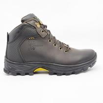 Bota Masculina Bull Terrier Valmet Em Couro Trilha