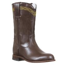 Bota Masculina Café Bico Redondo Cow Way 36391