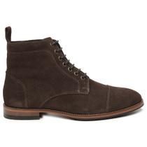 Bota Masculina Café em Couro 30976