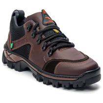 Bota Masculina Cano Curto Bota de Trilha e Aventura Coturno Masculino Adventure Confortáve