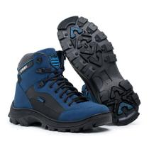 Bota Masculina Casual Adventure Trilha Com Sola Antiderrapante Leve