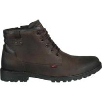 Bota Masculina Casual Estilo Couro Cross Elástico Zíper 9932-517C Ferracini