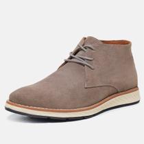 Bota Masculina Casual Toscana Cano Curto Em Couro Confortável Solado De Borracha Dia a Dia Bota Masculina Casual Toscana Cano Curto Em Couro Confortável Solado De Borracha Dia a Dia
