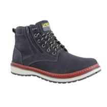 Bota Masculina Casual Zíper Lateral em Couro Bell Boots