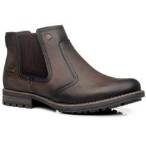 Bota Masculina Chelsea Stretch Chocolate Pegada 180788-03