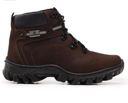 Bota Masculina Com C.A 48.067 Master Boots Couro Marrom Bota Masculina Com C.A 48.067 Master Boots Couro Marrom