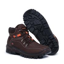 Bota Masculina Coturno Adventure Para Passeios Trabalho Camping Trilha - Ascension