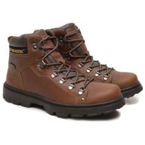 Bota Masculina Coturno Bradok Work Boot Marrom Conhaque