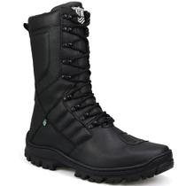 Bota Masculina Coturno Cano Alto Antiderrapante Biqueira Proteção Bota Masculina Coturno Cano Alto Antiderrapante Biqueira Proteção