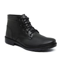 Bota masculina coturno cano curto preto Bota masculina coturno cano curto preto