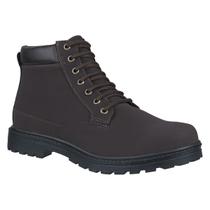 Bota Masculina Coturno Casual Cano Curto Adventure Marrom Bota Masculina Coturno Casual Cano Curto Adventure Marrom