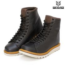 Bota Masculina Coturno Casual Cano Longo Couro Nobre