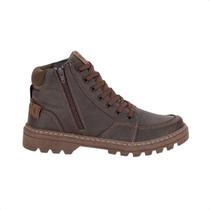 Bota Masculina Coturno Confort Way Marrom