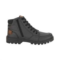 Bota Masculina Coturno Confort Way Preta
