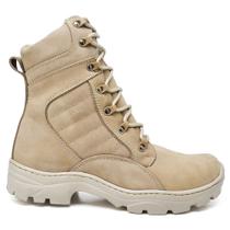 Bota Masculina Coturno Couro Adventure Militar Cano Curto Confortável Feminina Motociclista - Shopp Outlet