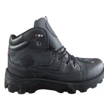 Bota Masculina Coturno Moto Marathon Motoqueiro Reforço 1061