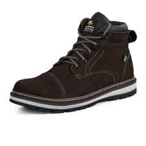 Bota Masculina Couro Adventure Conforto Casual