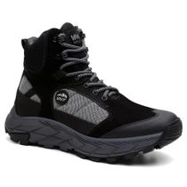 Bota Masculina Couro Adventure Solado Resistente Aventuras