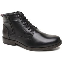 Bota Masculina Couro Boxer Casual Urban Macio Resistente Top Cor:PretoGenero:MasculinoTamanho:42
