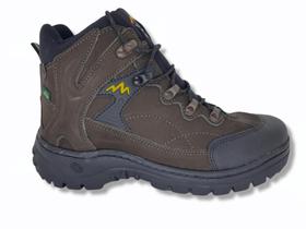 Bota Masculina Couro Legítimo Adventure Confortavel Mboots Thor