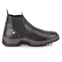 Bota Masculina Couro Legítimo Para Trabalho E Passeio Casual Bota Masculina Couro Legítimo Para Trabalho E Passeio Casual