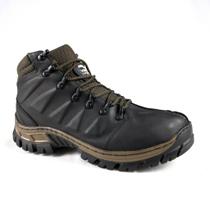 Bota Masculina de Cano Médio em Couro Trilha Adventure