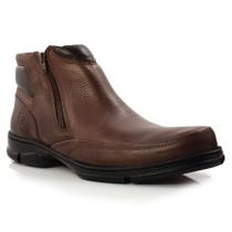 Bota Masculina de Couro Anatomic Gel Marrom 7887