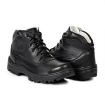 Bota Masculina de Inverno para Neve em Couro em Lã Impermeav