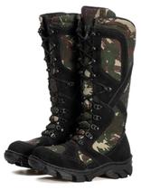 Bota Masculina de Segurança PM Militar Cano Alto Proteção Semi Nobuck Preto Bota Masculina de Segurança PM Militar Cano Alto Proteção Semi Nobuck Preto