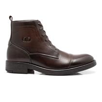 Bota Masculina Dust em Couro Mogno - Cód 626102-004