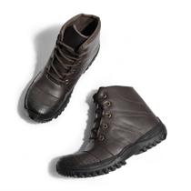 Bota masculina eco canyon trilha adventure new star land conforto/estilo solado aderente macio