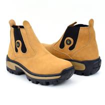 Bota Masculina Em Couro Nobuck Coturno Botina Palmilha Gel Bota Masculina Em Couro Nobuck Coturno Botina Palmilha Gel