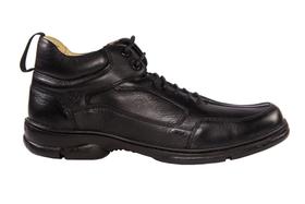 Bota Masculina em Couro Preto - Cód 7873