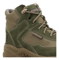 Bota Masculina Feminina Em Couro Legitimo Tatica Segurança