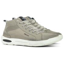 Bota Masculina Ferracini Casual Pulse 24h Couro Legítimo Elástico Zíper Conforto