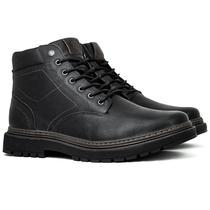 Bota Masculina Freeway Casual Rústico Couro Legítimo Costurado Cano Médio JACK03