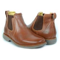 Bota Masculina Gel Botina Zebu Couro 59120H Bota Masculina Gel Botina Zebu Couro 59120H